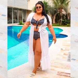 Saída de praia tule